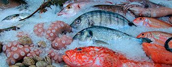 Pescado en el mercado