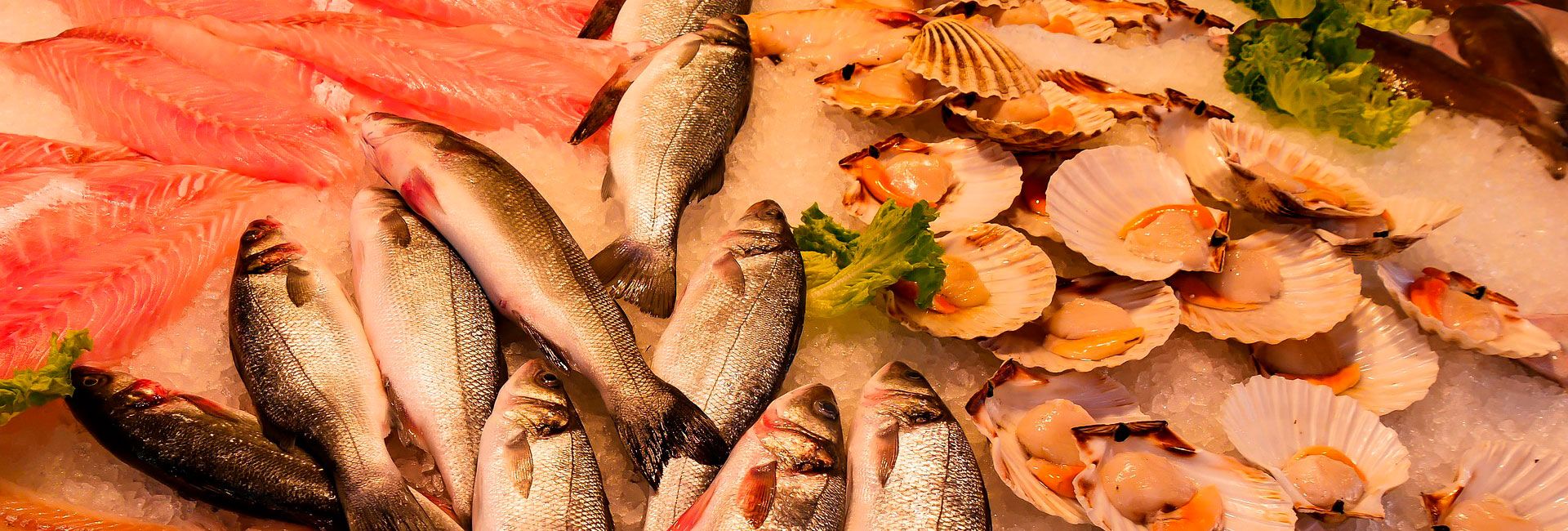 Pescado y marisco variado